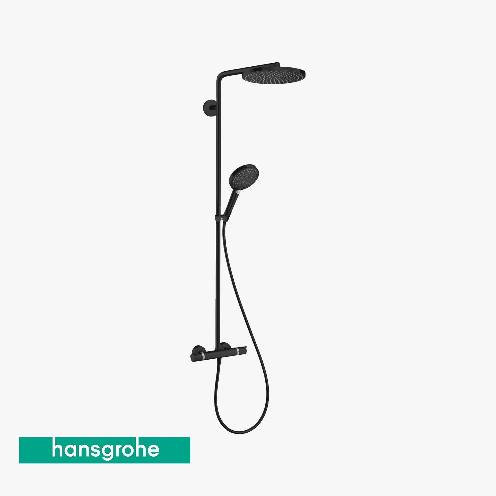 Hansgrohe Raindance Select S 240 Satin Siyah Duş kolonu 27633670